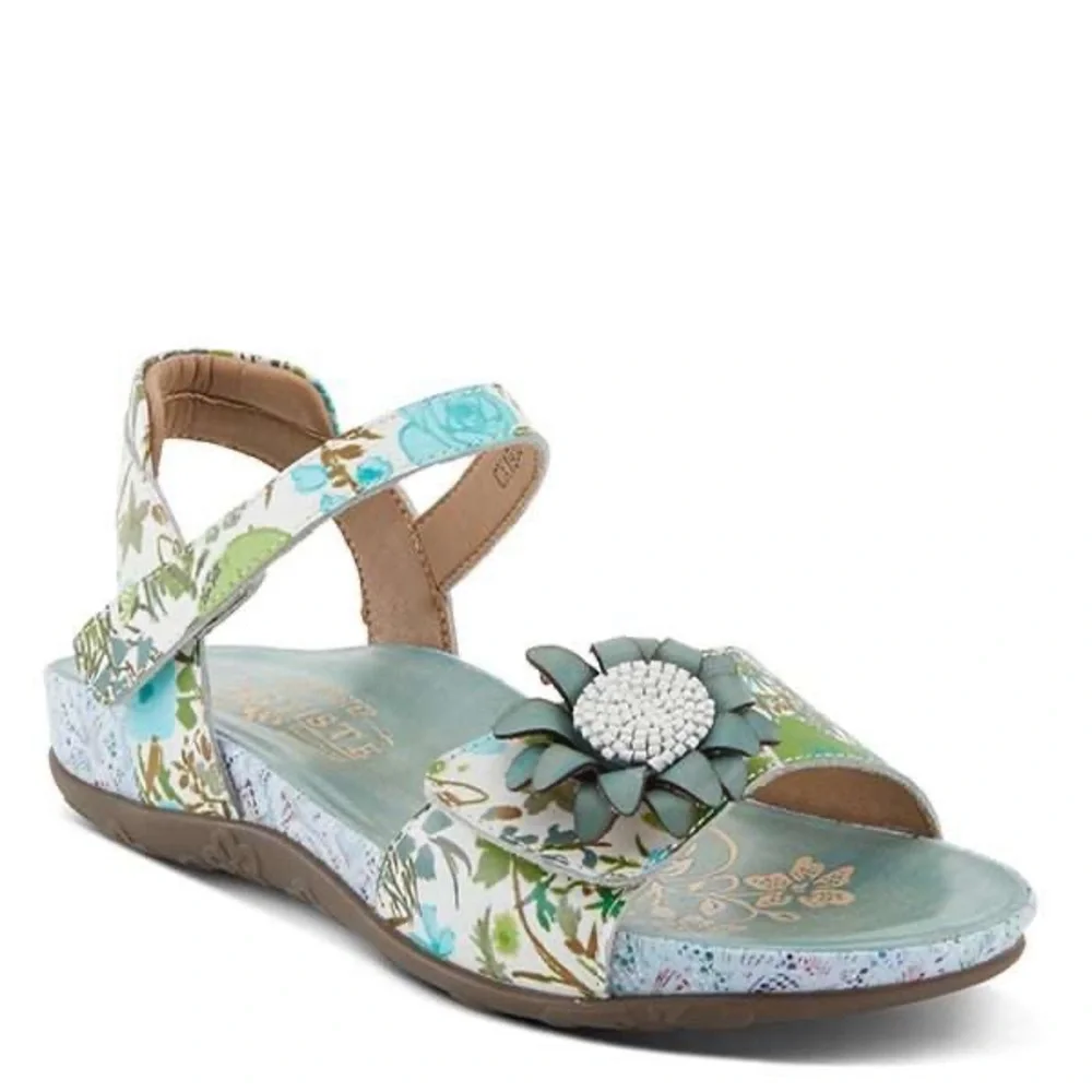 L’Artiste Teal Sandal - Picture 1 of 1